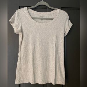 Cynthia Rowley Cream short sleeve top size M